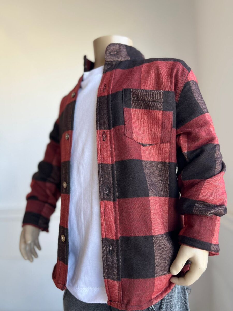 CAMISA PILU CUADRILLE BORDO - Imagen 2