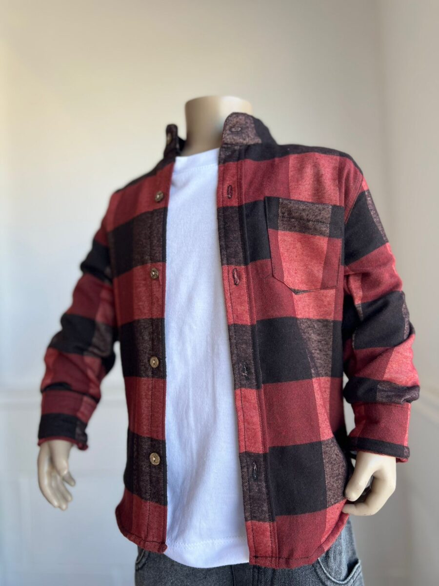 CAMISA PILU CUADRILLE BORDO